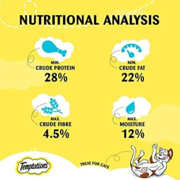 Temptations Tempting Tuna and Savoury Salmon Flavor Cat Treats Combo