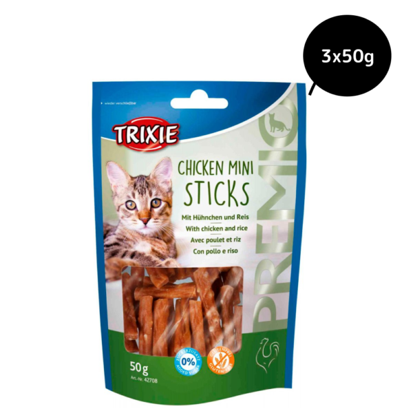 Trixie Premio Chicken Mini Sticks Cat Treats