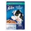 Purina Felix Sardine and Tuna with Jelly Adult Cat Wet Food Combo